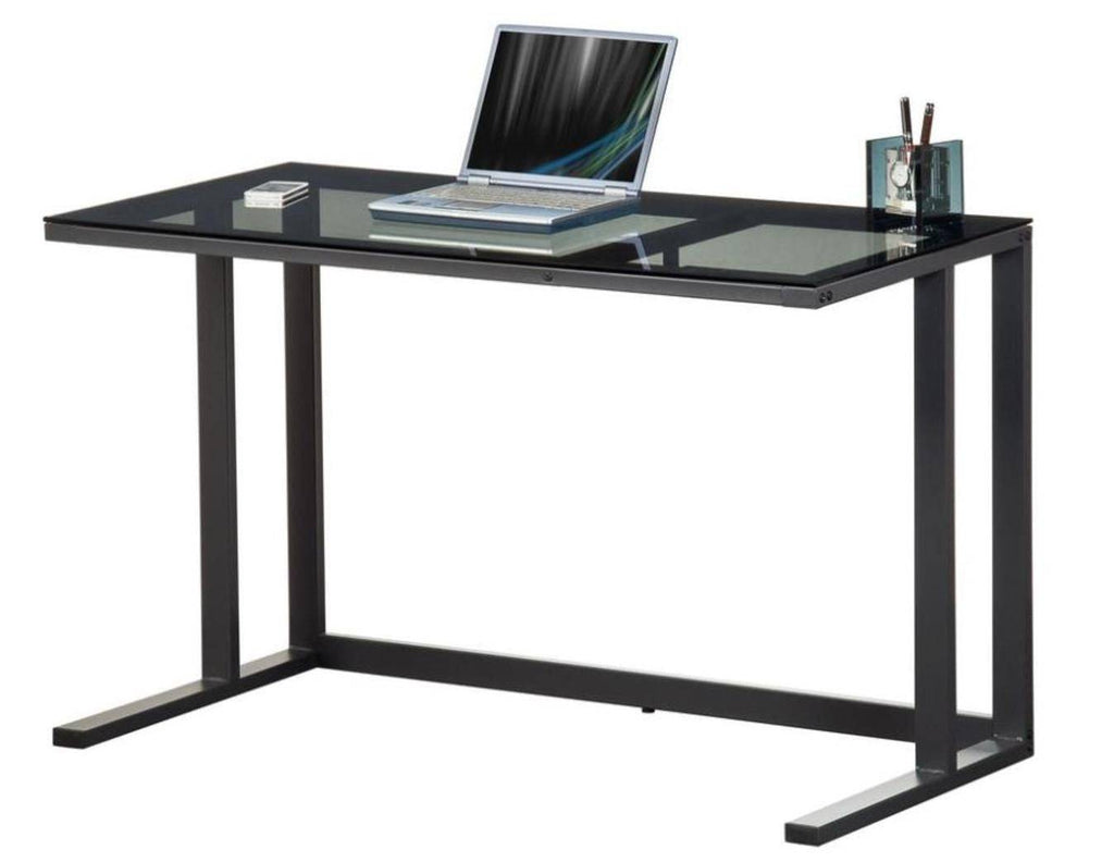 Alphason Air Desk Glass Workstation - Price Crash Furniture