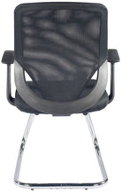 Alphason Atlanta Black Mesh Visitor Chair - Price Crash Furniture