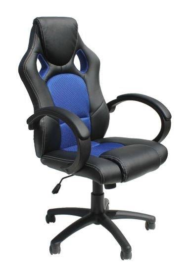 Alphason Blue Daytona Racing Chair - Price Crash Furniture