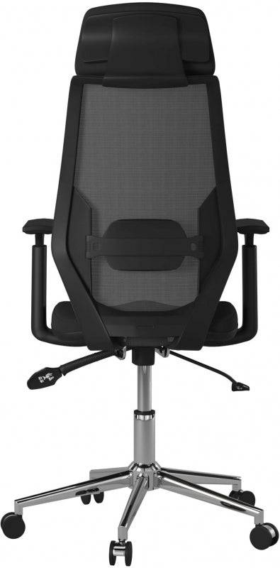 Alphason Clifton Mesh Back Desk & Home Office Chair in Black - Price Crash Furniture