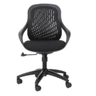 Alphason Croft Black Designer Mesh Back Office Chair - Price Crash Furniture