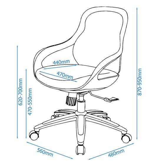 Alphason Croft Black Designer Mesh Back Office Chair - Price Crash Furniture