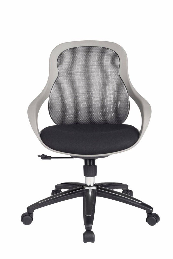 Alphason Croft Grey Mesh Executive Office Chair - Price Crash Furniture