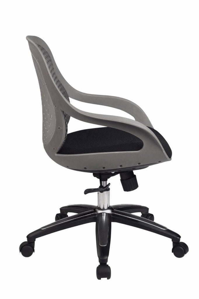 Alphason Croft Grey Mesh Executive Office Chair - Price Crash Furniture