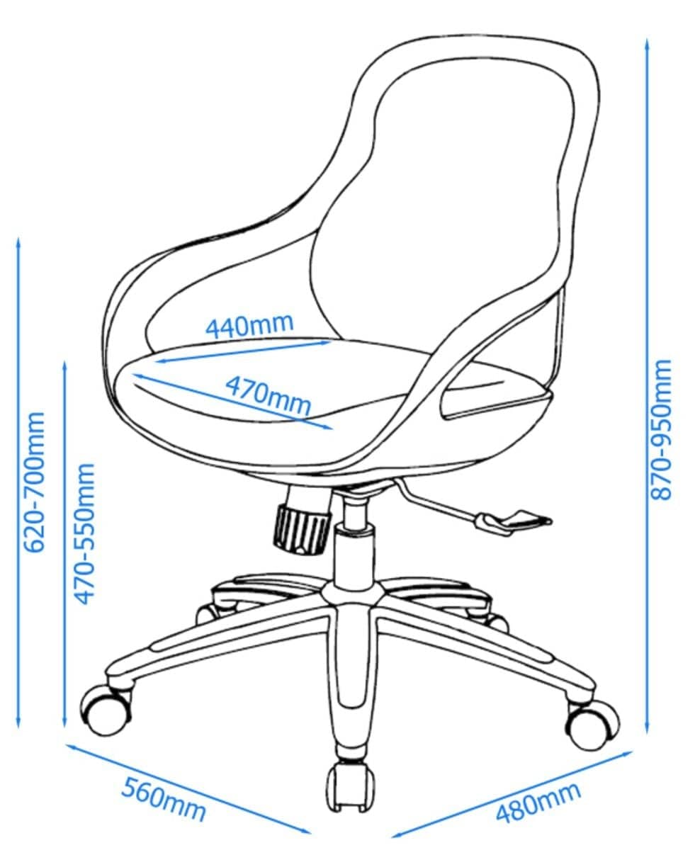 Alphason Croft Grey Mesh Executive Office Chair - Price Crash Furniture