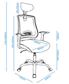 Alphason Florida Mesh Office Chair - Price Crash Furniture