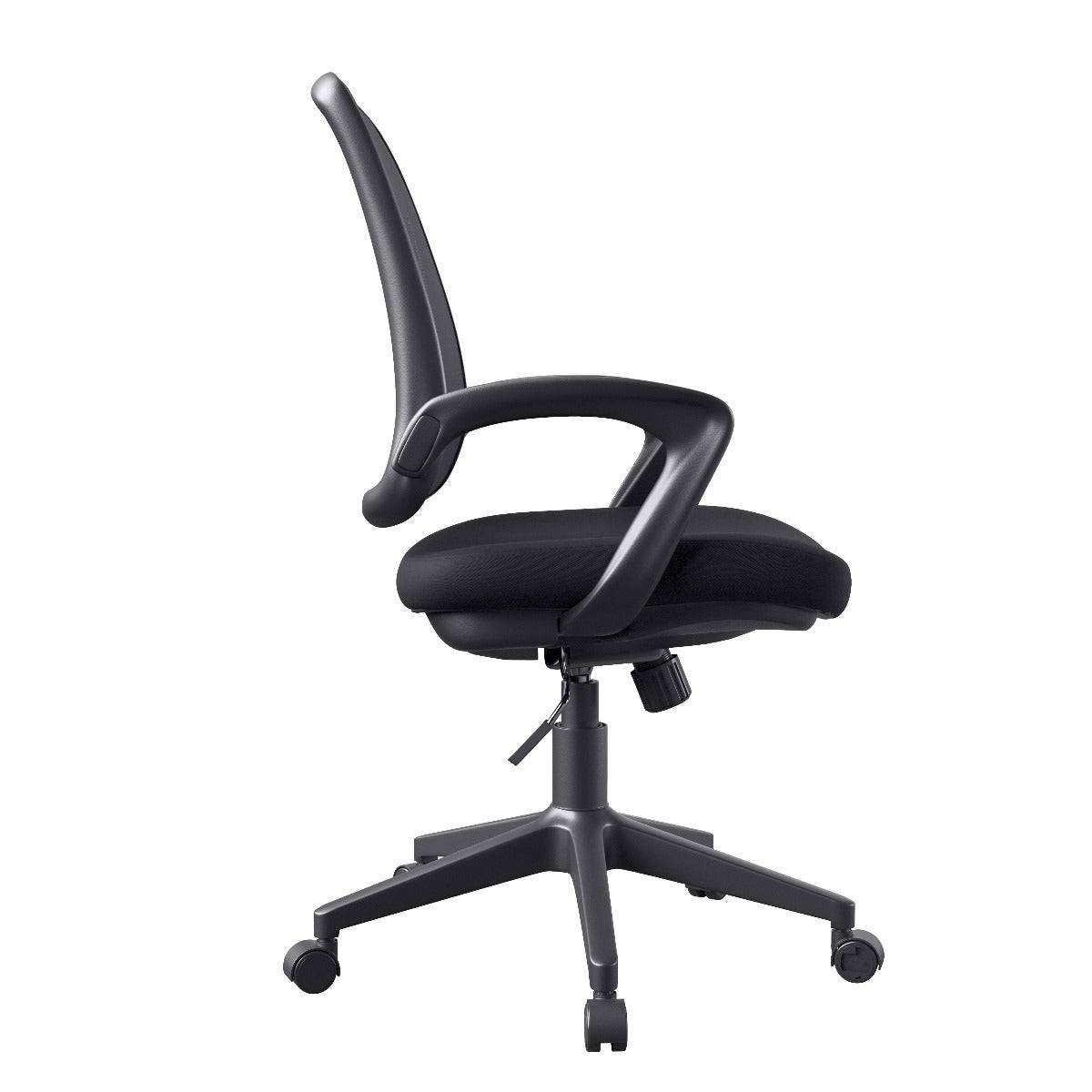 Alphason Marvin Mesh Back Office Chair in Black - Price Crash Furniture