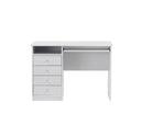 Alphason Marymount White Student Desk - Price Crash Furniture