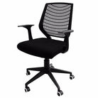 Alphason Miami Mesh Back Desk & Home Office Chair in Black - Price Crash Furniture