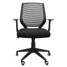 Alphason Miami Mesh Back Desk & Home Office Chair in Black - Price Crash Furniture