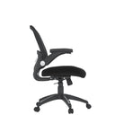 Alphason Newport Mesh Back Office Chair in Black - Price Crash Furniture