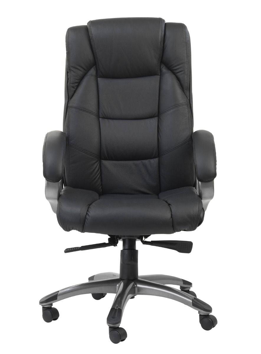 Alphason Northland Leather Executive Chair In Brown - Price Crash Furniture