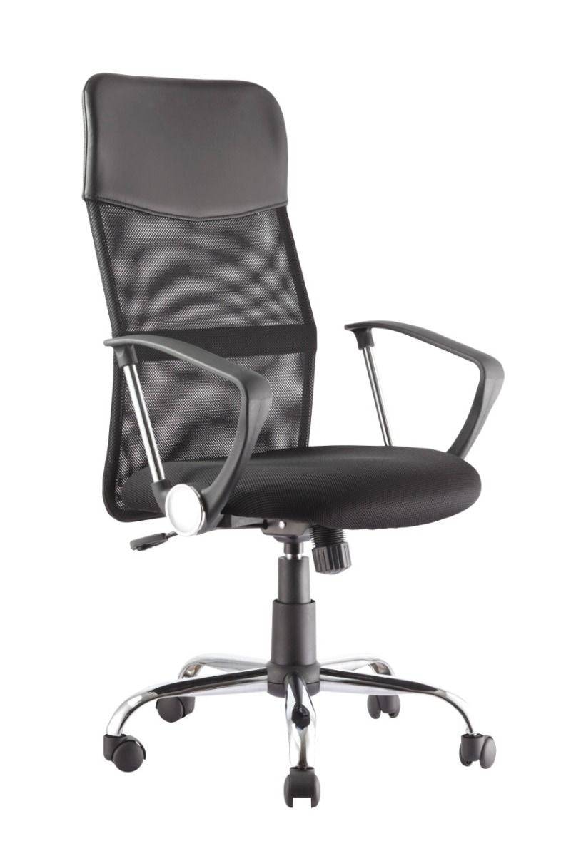 Alphason Orlando Mesh Office Chair In Black - Price Crash Furniture