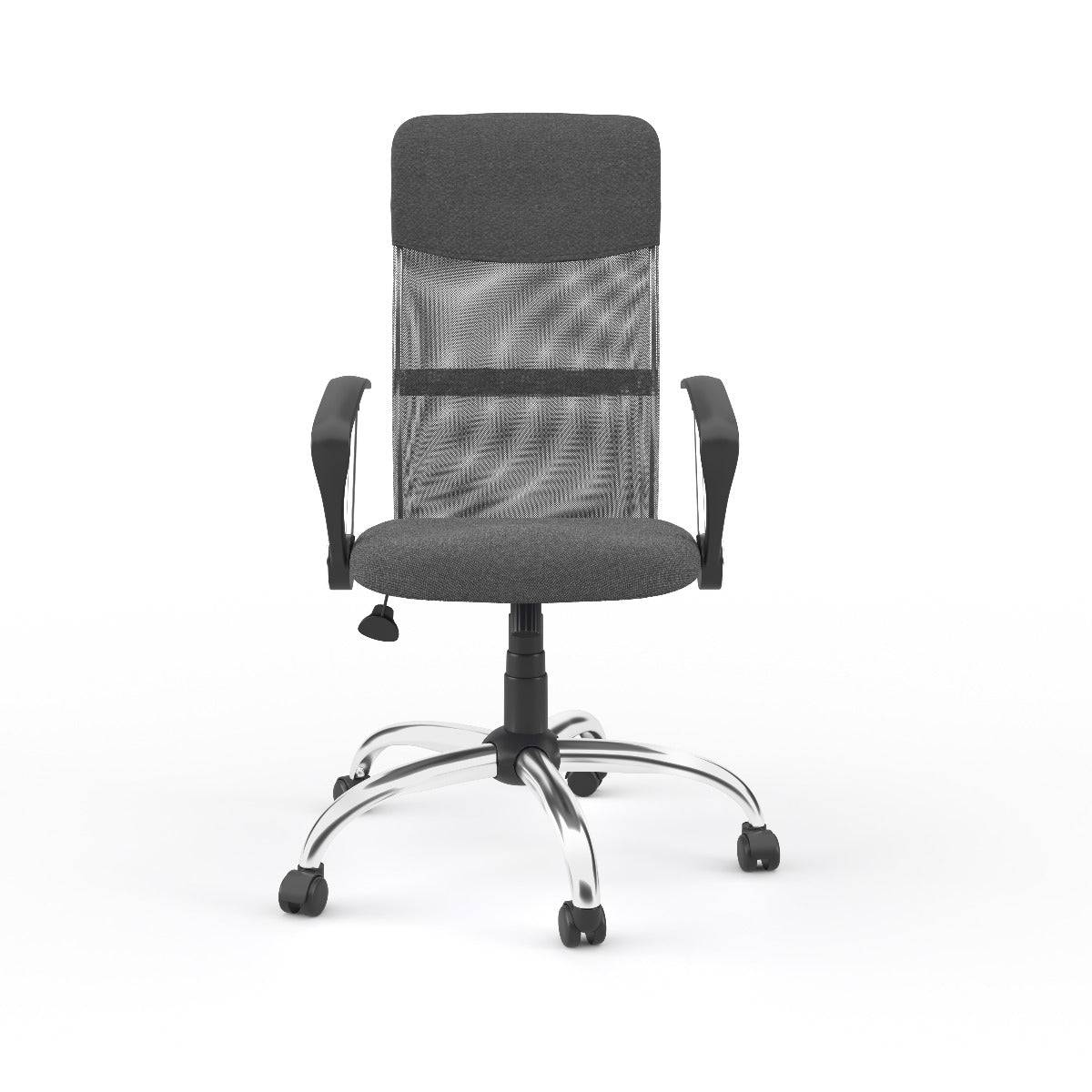 Alphason Orlando Mesh Office Chair in Grey - Price Crash Furniture