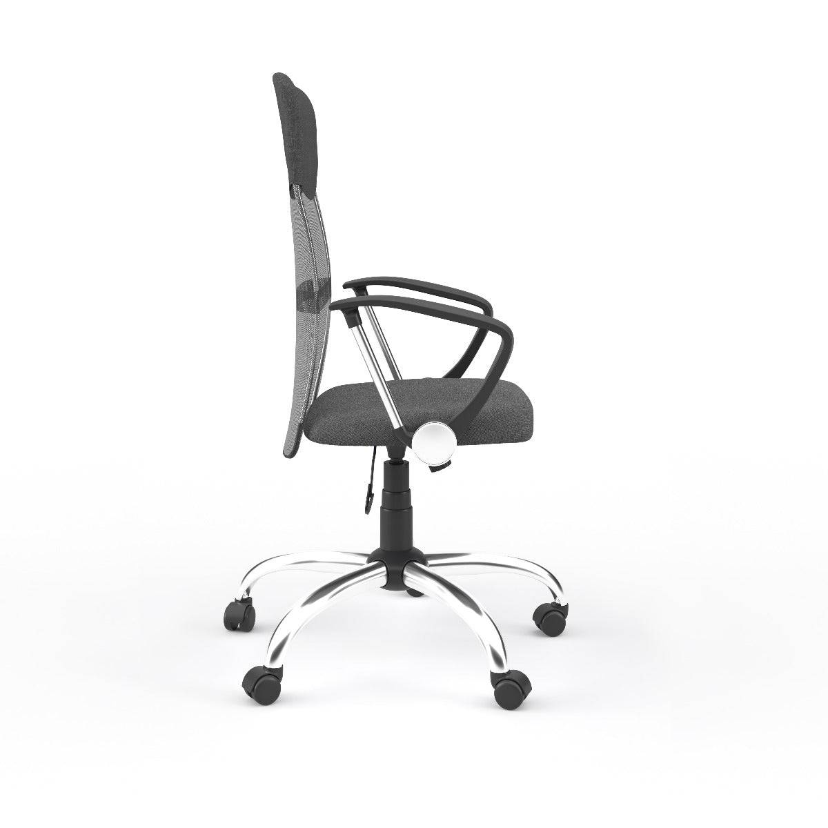 Alphason Orlando Mesh Office Chair in Grey - Price Crash Furniture