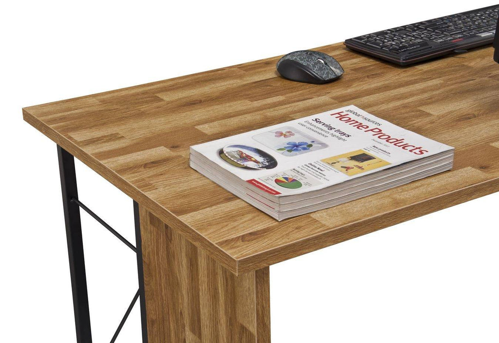 Alphason Rhodes Walnut Effect Desk - Price Crash Furniture