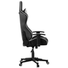 Alphason Senna Fully Adjustable Gaming Chair - Black & White Faux Leather - Price Crash Furniture