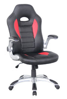 Alphason Talladega Black And Red Leather Racing Style Executive Chair - Price Crash Furniture