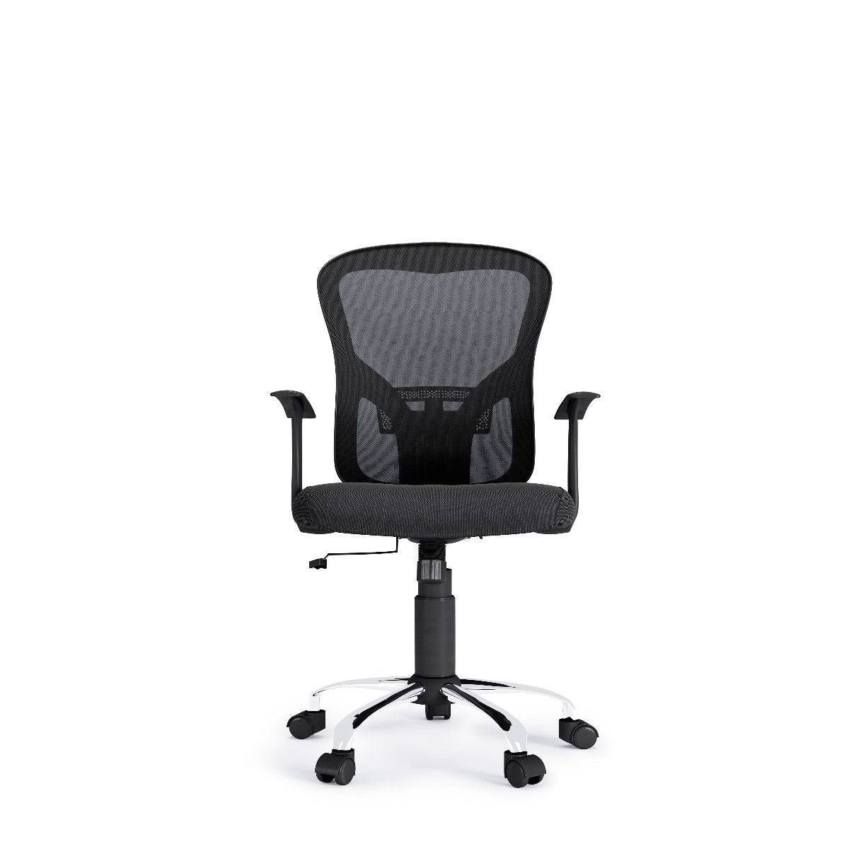 Alphason Tampa Mesh Back Office Chair in Black - Price Crash Furniture