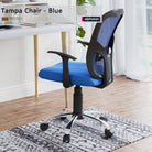 Alphason Tampa Mesh Back Office Chair in Blue - Price Crash Furniture