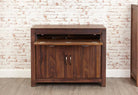 Baumhaus Mayan Walnut Hidden Home Office - Price Crash Furniture