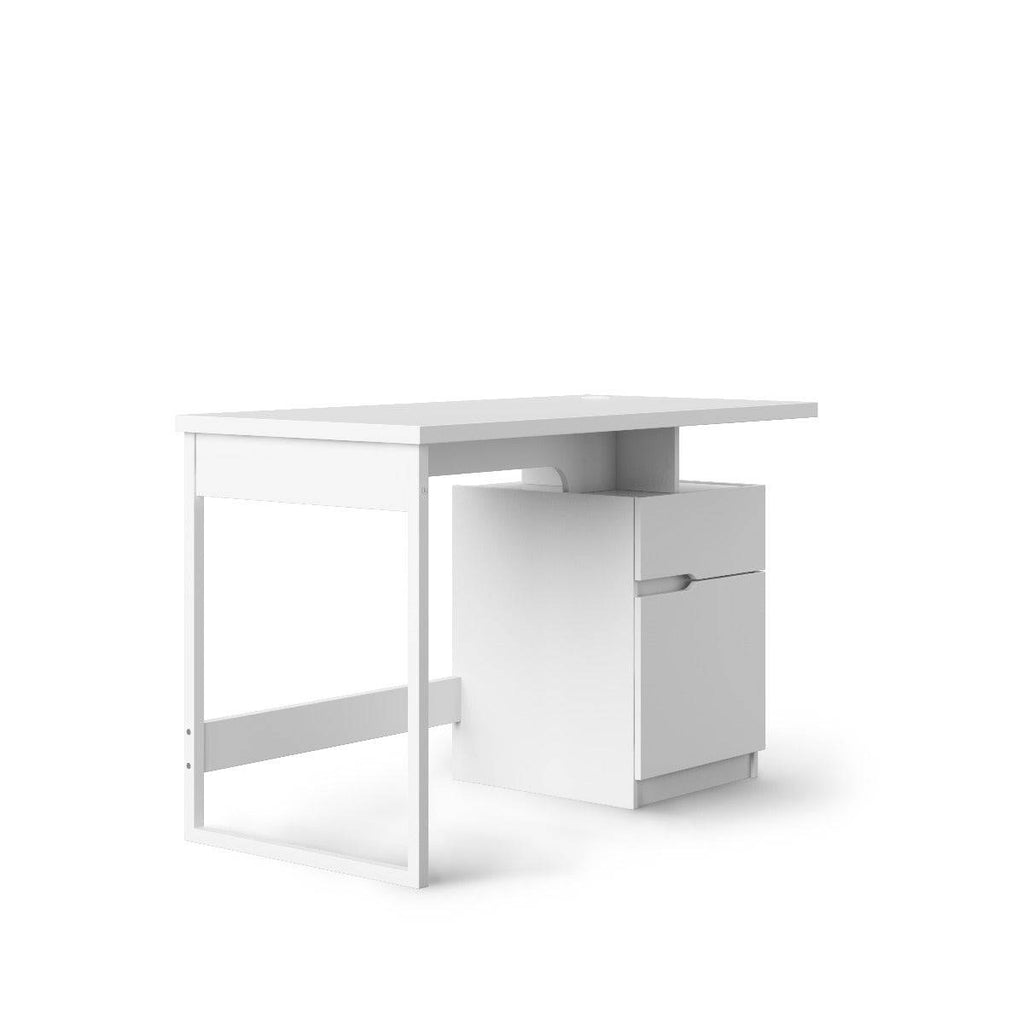 Bridport Desk in White by Alphason - Price Crash Furniture