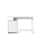 Bridport Desk in White by Alphason - Price Crash Furniture