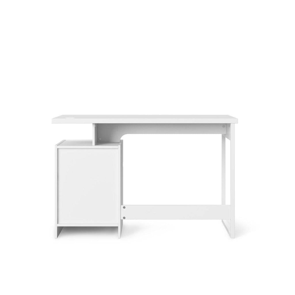 Bridport Desk in White by Alphason - Price Crash Furniture