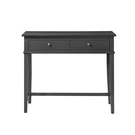 Franklin Computer Laptop and Writing Desk in Black by Dorel - Price Crash Furniture