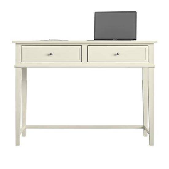Franklin Computer Laptop and Writing Desk in White by Dorel - Price Crash Furniture