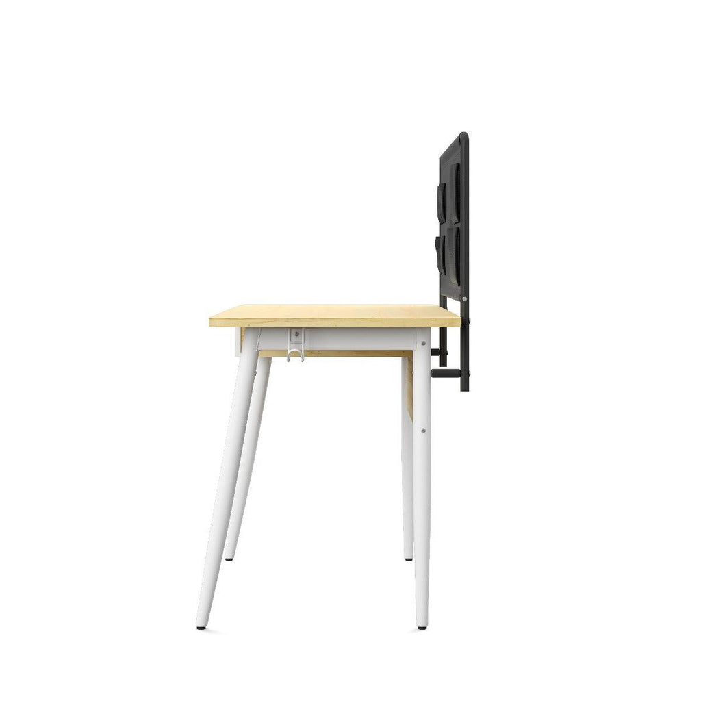 Freemont Desk with Storage Backboard by Alphason - Price Crash Furniture