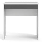 Function Plus Compact Desk in White & Grey - Price Crash Furniture