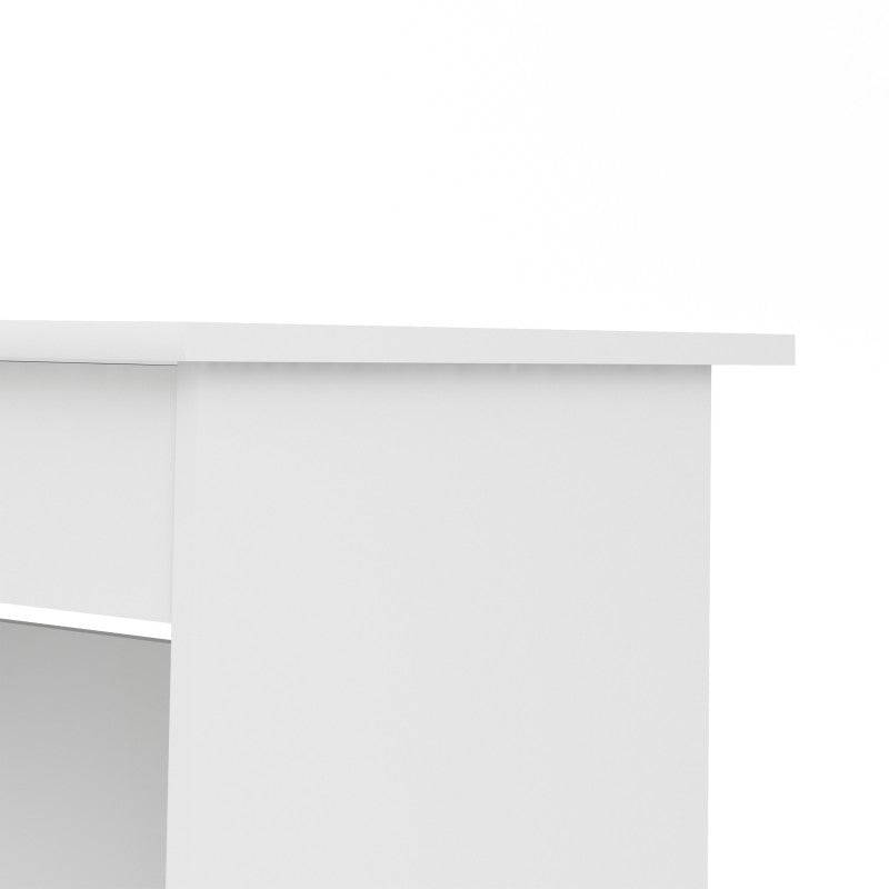 Function Plus Desk (3+1) handle free Drawer in White - Price Crash Furniture