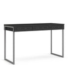 Function Plus Desk 3 Drawers in Black - Price Crash Furniture