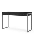 Function Plus Desk 3 Drawers in Black - Price Crash Furniture