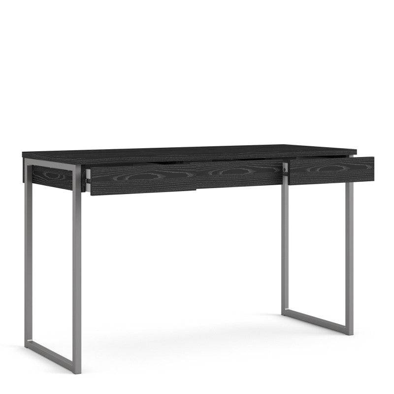 Function Plus Desk 3 Drawers in Black - Price Crash Furniture