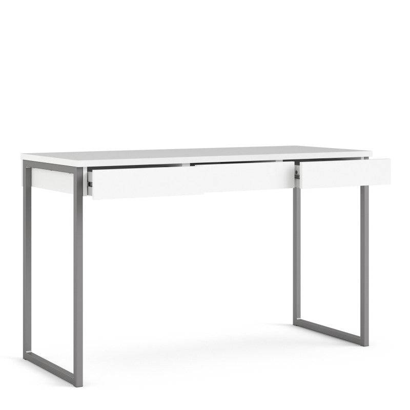 Function Plus Desk 3 Drawers in White - Price Crash Furniture