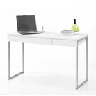 Function Plus Desk 3 Drawers in White - Price Crash Furniture