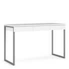 Function Plus Desk 3 Drawers in White - Price Crash Furniture