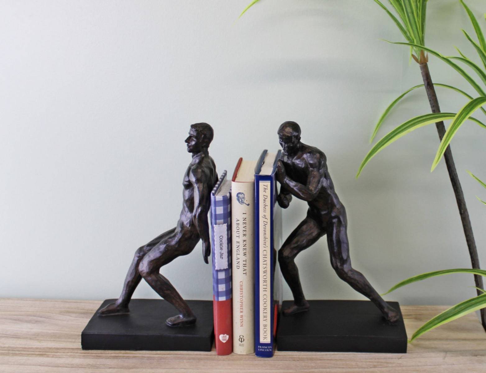 Male Statue Bookends - Price Crash Furniture