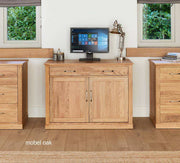 Mobel Oak Hidden Home Office by Baumhaus - Price Crash Furniture