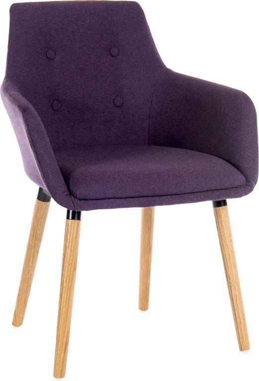 Pair of Teknik 4 Legged Reception Chairs - Plum - Price Crash Furniture