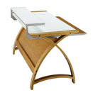 PC201 Helsinki 1300mm Desk in Oak by Jual - Price Crash Furniture