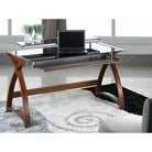 PC201 Helsinki 1300mm Desk in Walnut by Jual - Price Crash Furniture