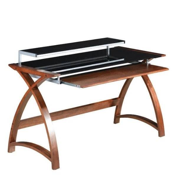 PC201 Helsinki 1300mm Desk in Walnut by Jual - Price Crash Furniture