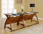 PC201 Helsinki 1300mm Desk in Walnut by Jual - Price Crash Furniture