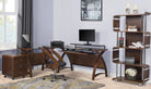 PC201 Helsinki 1300mm Desk in Walnut by Jual - Price Crash Furniture