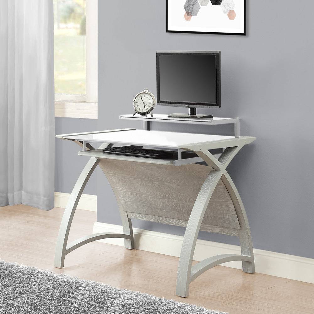 PC201 Helsinki 900mm Desk in Grey by Jual - Price Crash Furniture