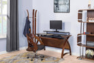 PC201 Helsinki 900mm Desk in Walnut by Jual - Price Crash Furniture