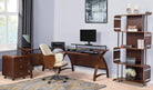 PC201 Helsinki 900mm Desk in Walnut by Jual - Price Crash Furniture